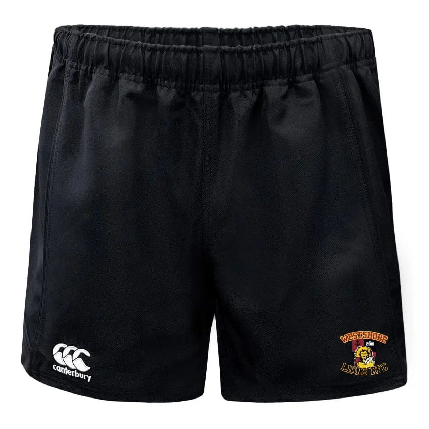 Westshore Lions Advantage Rugby Shorts by Canterbury
