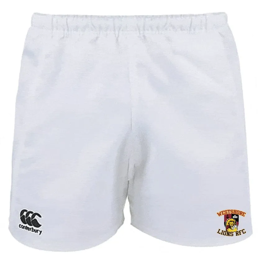 Westshore Lions Advantage Rugby Shorts by Canterbury