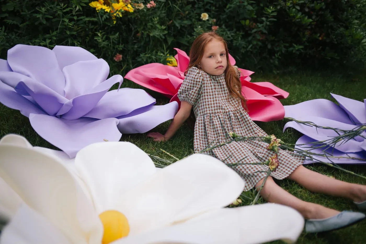 WILLOW DRESS SUNSET BLUE