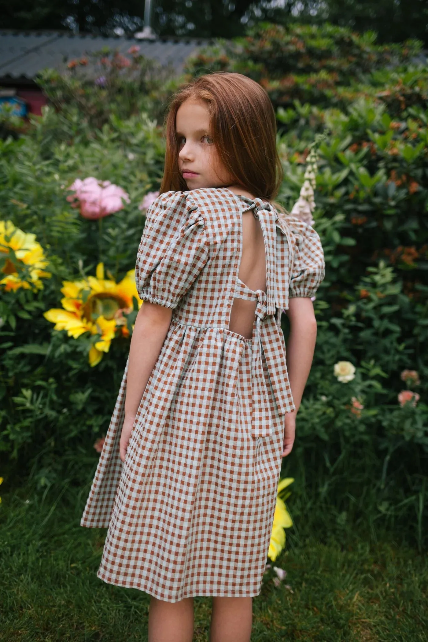 WILLOW DRESS SUNSET BLUE