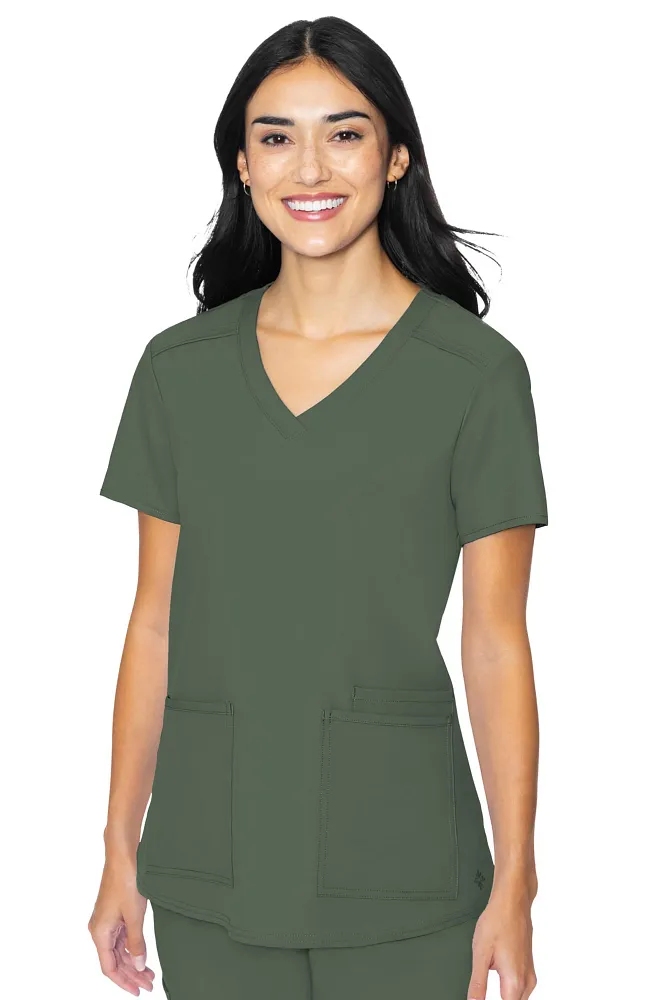 Women's Pleated Insight Scrub Top (2411)
