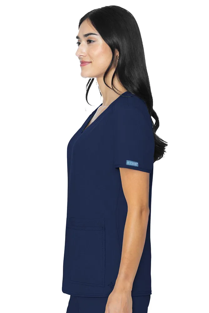 Women's Pleated Insight Scrub Top (2411)