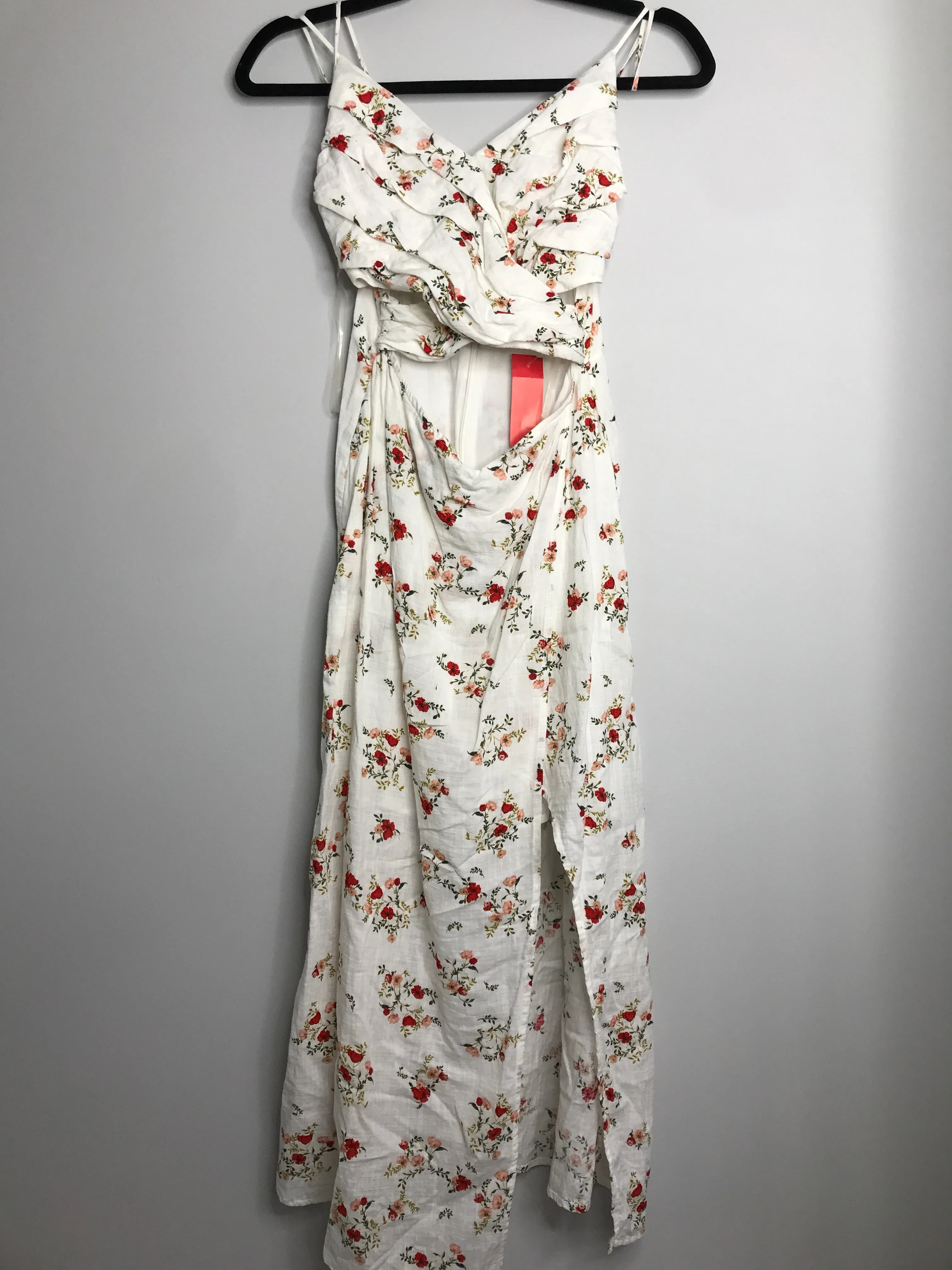 Womens Size Sm Misses White Lush Dress