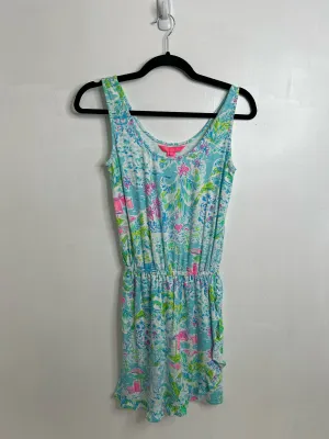 Womens Size XXS Misses Blue Lilly Pulitzer Romper