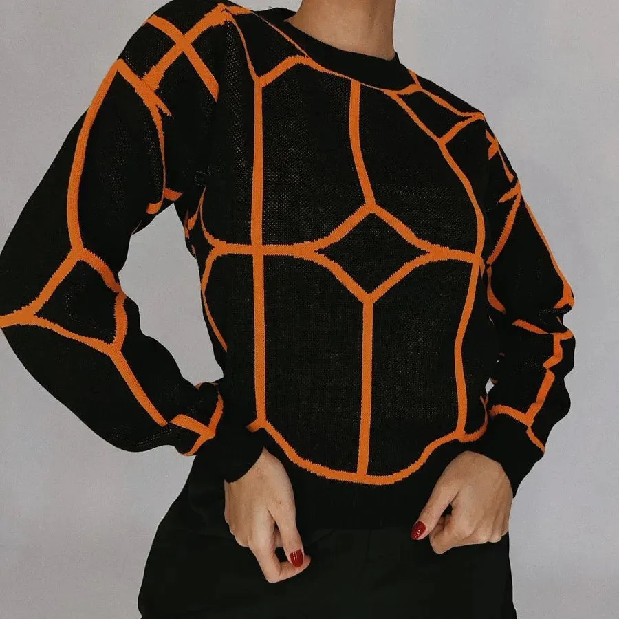 women's sweater long sleeve sweaters & cardigans rib-knit casual lines