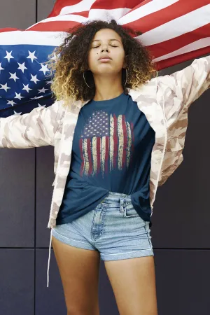 Women's T-Shirt - Old Glory (Made in the USA)