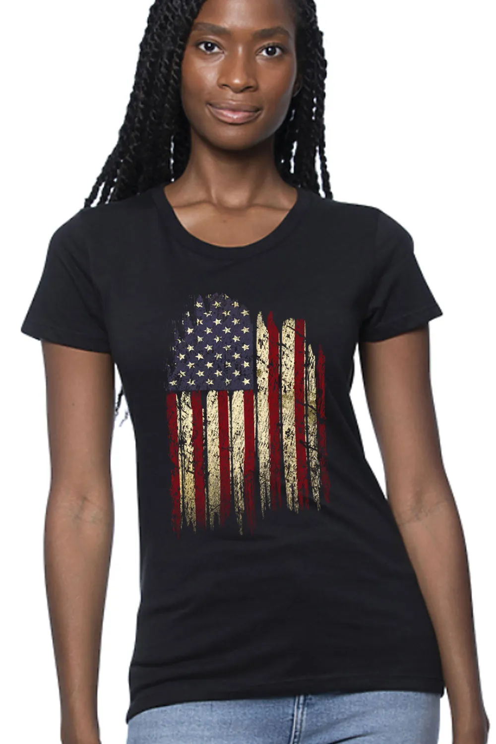 Women's T-Shirt - Old Glory (Made in the USA)