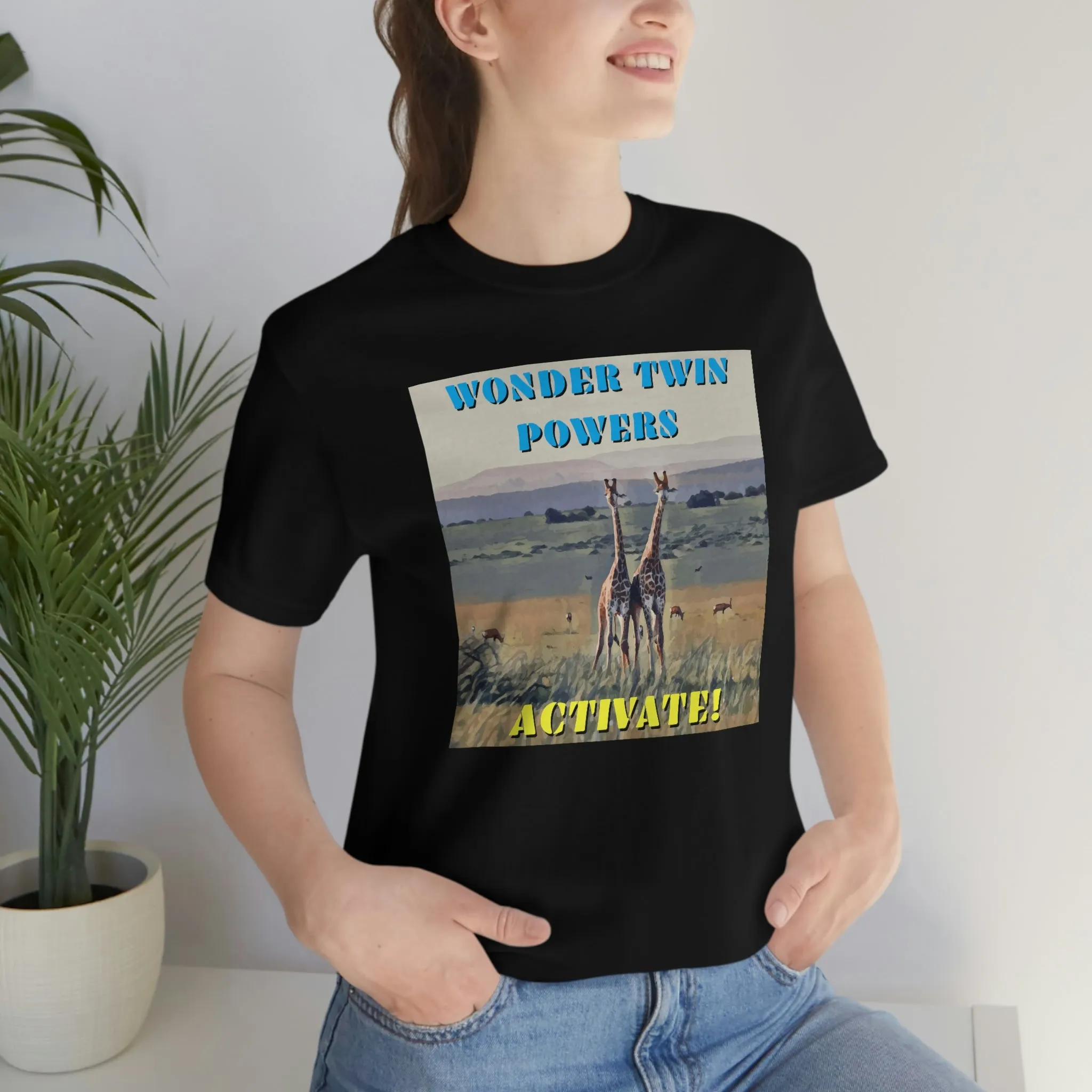 Wonder Twin Powers Activate! Short Sleeve Tee
