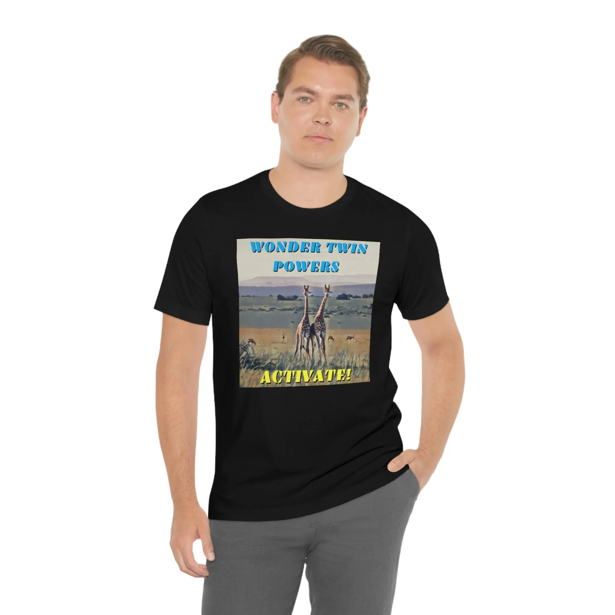 Wonder Twin Powers Activate! Short Sleeve Tee