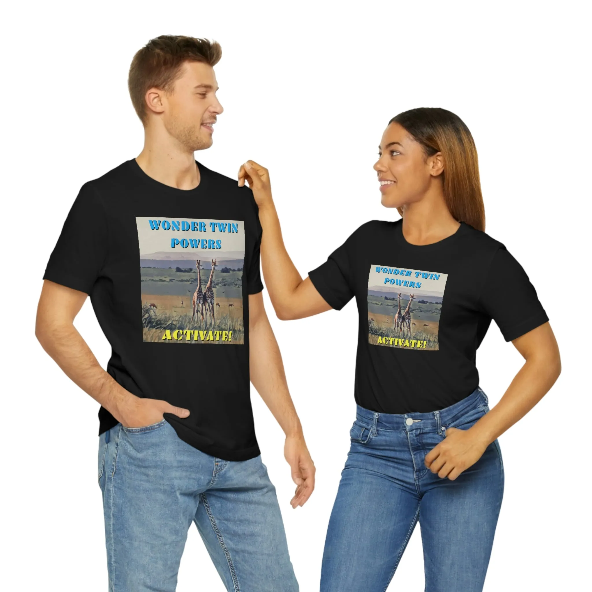 Wonder Twin Powers Activate! Short Sleeve Tee