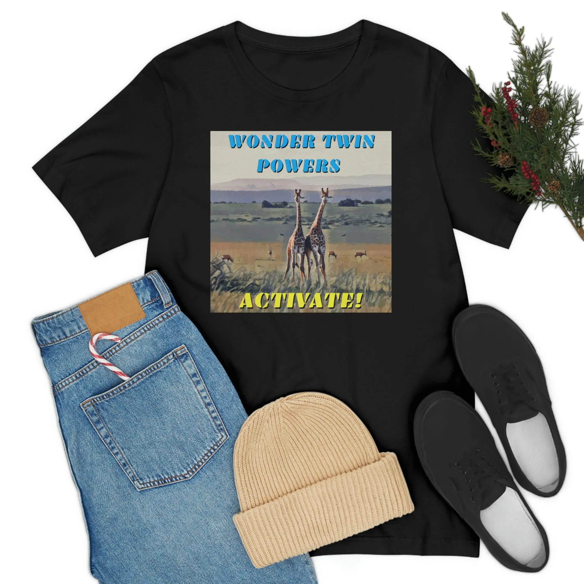 Wonder Twin Powers Activate! Short Sleeve Tee