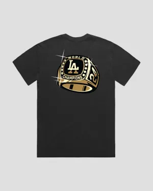 World Champs Oversized Cotton Tee - Los Angeles Dodgers