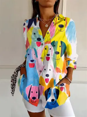 Yara | Print Blouse