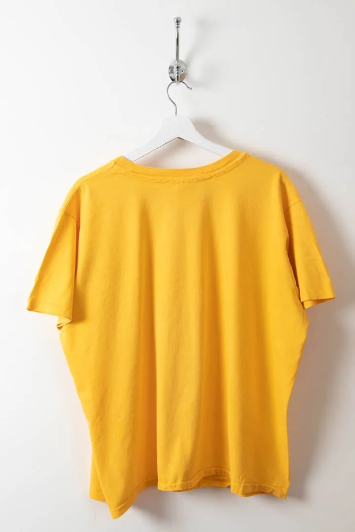 Yellow Single Stitch T-Shirt (L)