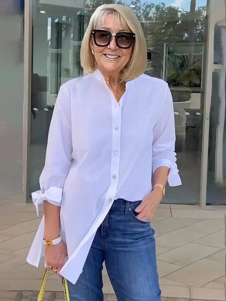 Zita | Spring linen blouse