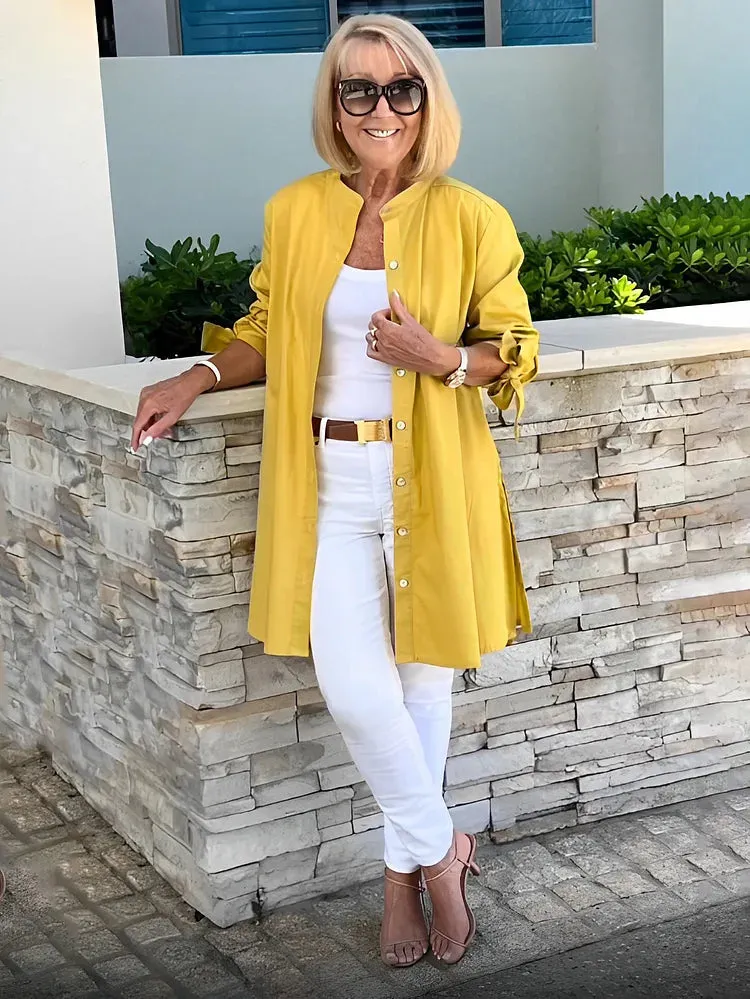 Zita | Spring linen blouse
